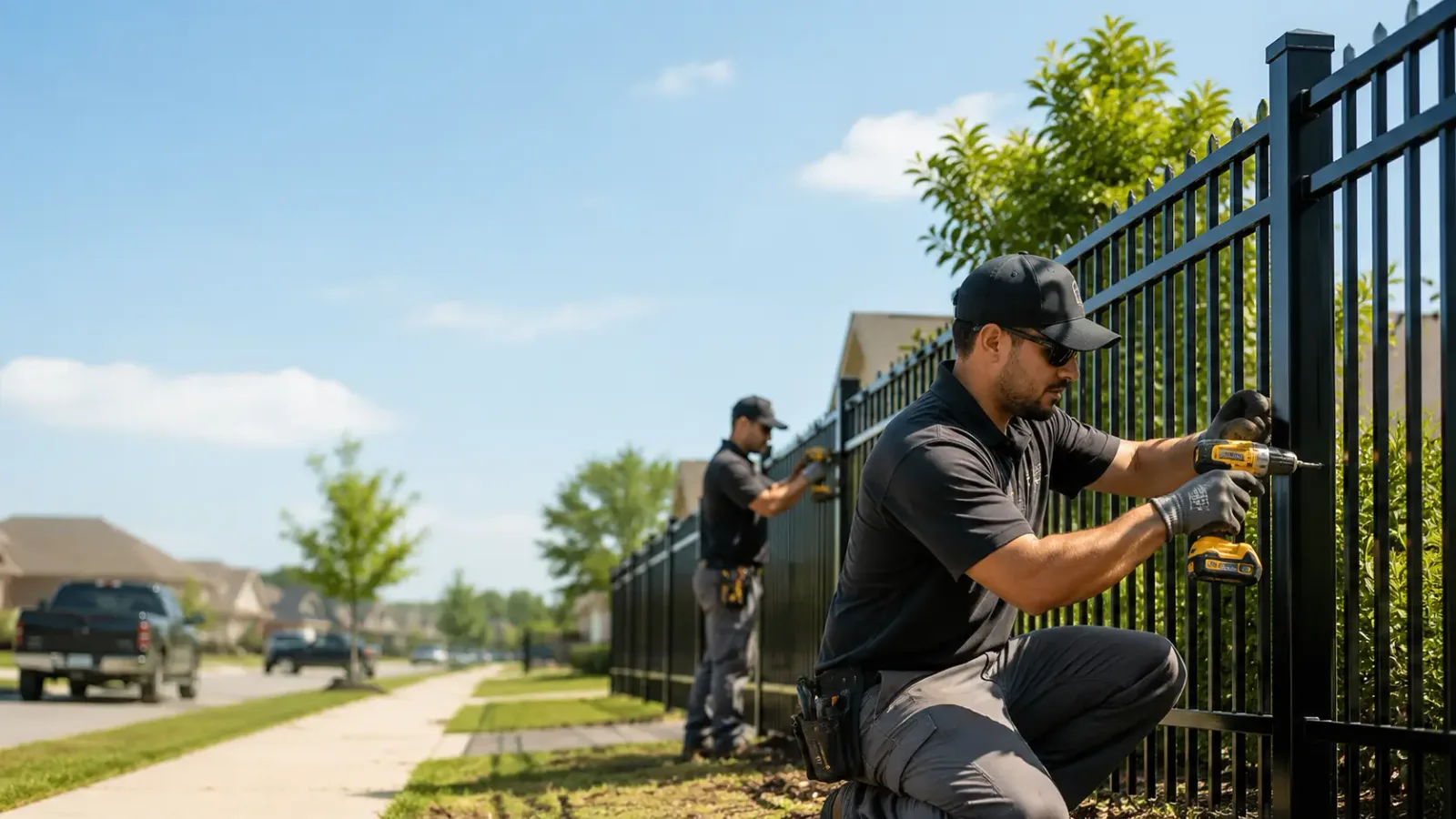 Metal Fence Installation in Fall City, WA